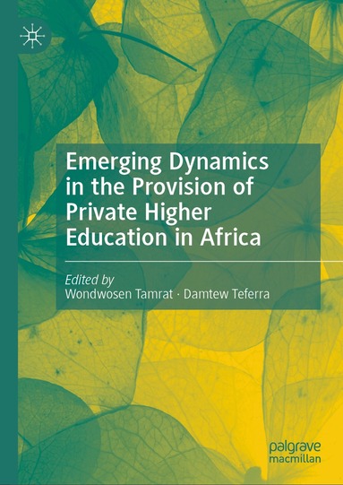 Wondwosen Tamrat, Damtew Teferra - Emerging Dynamics in the Provision of Private Higher Education in Africa, Inbunden