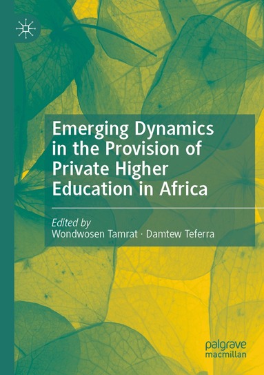 Wondwosen Tamrat, Damtew Teferra - Emerging Dynamics in the Provision of Private Higher Education in Africa, Häftad