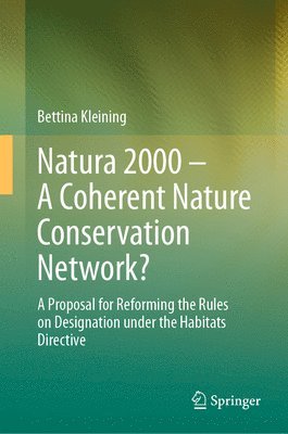 bokomslag Natura 2000  A Coherent Nature Conservation Network?