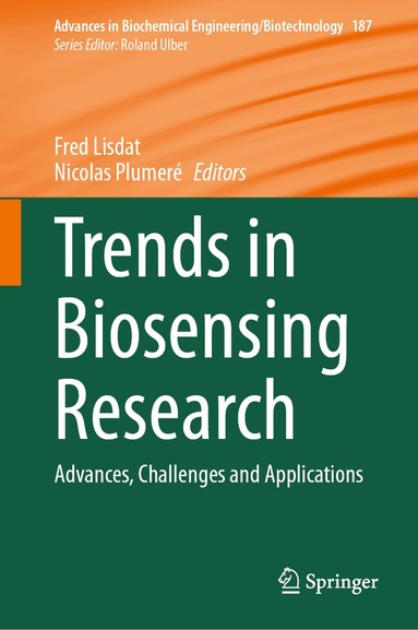 Fred Lisdat, Nicolas Plumeré - Trends in Biosensing Research, Inbunden