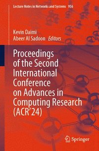 bokomslag Proceedings of the Second International Conference on Advances in Computing Research (ACR24)