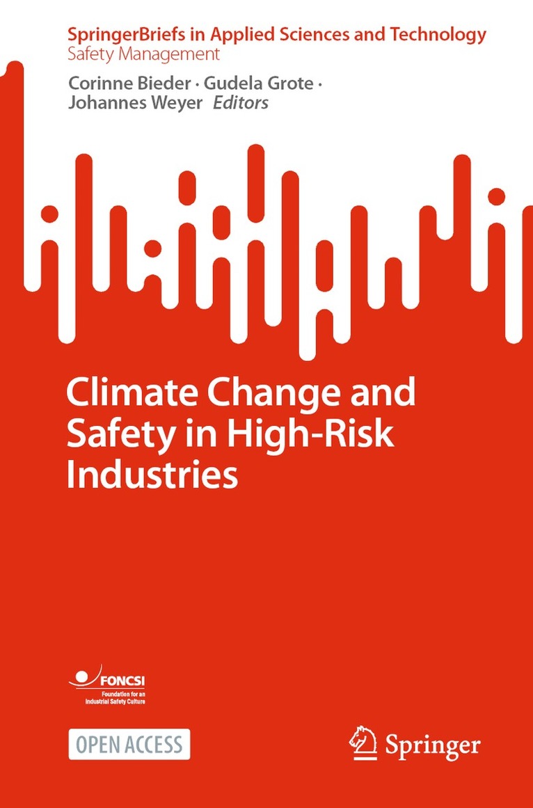 Corinne Bieder, Gudela Grote, Johannes Weyer - Climate Change and Safety in High-Risk Industries, Häftad