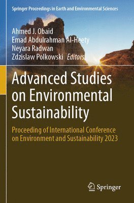 bokomslag Advanced Studies on Environmental Sustainability