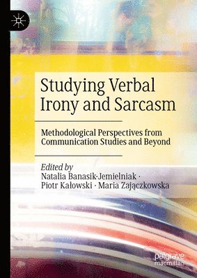 bokomslag Studying Verbal Irony and Sarcasm