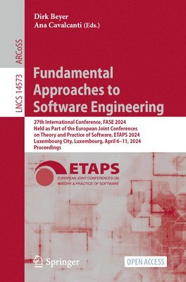 bokomslag Fundamental Approaches to Software Engineering