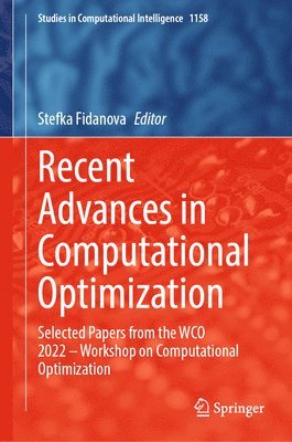 bokomslag Recent Advances in Computational Optimization