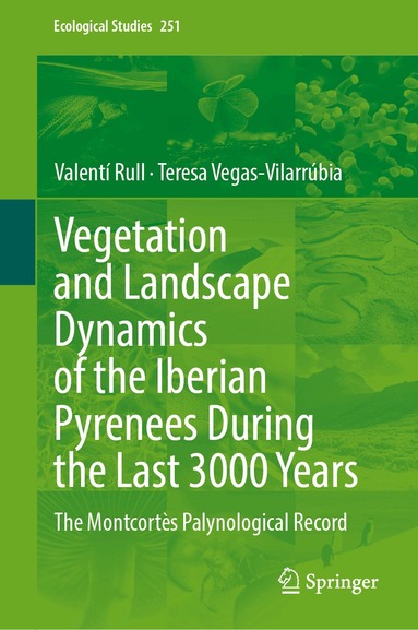 Valentí Rull, Teresa Vegas-Vilarrúbia - Vegetation and Landscape Dynamics of the Iberian Pyrenees During the Last 3000 Years, Inbunden