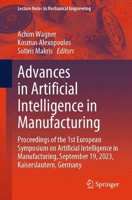 bokomslag Advances in Artificial Intelligence in Manufacturing
