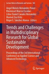 bokomslag Trends and Challenges in Multidisciplinary Research for Global Sustainable Development