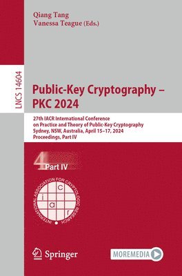 bokomslag Public-Key Cryptography  PKC 2024