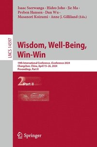 bokomslag Wisdom, Well-Being, Win-Win