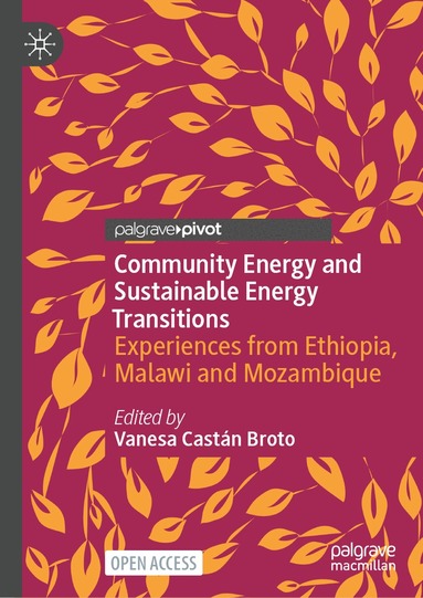 Vanesa Castán Broto - Community Energy and Sustainable Energy Transitions, Inbunden