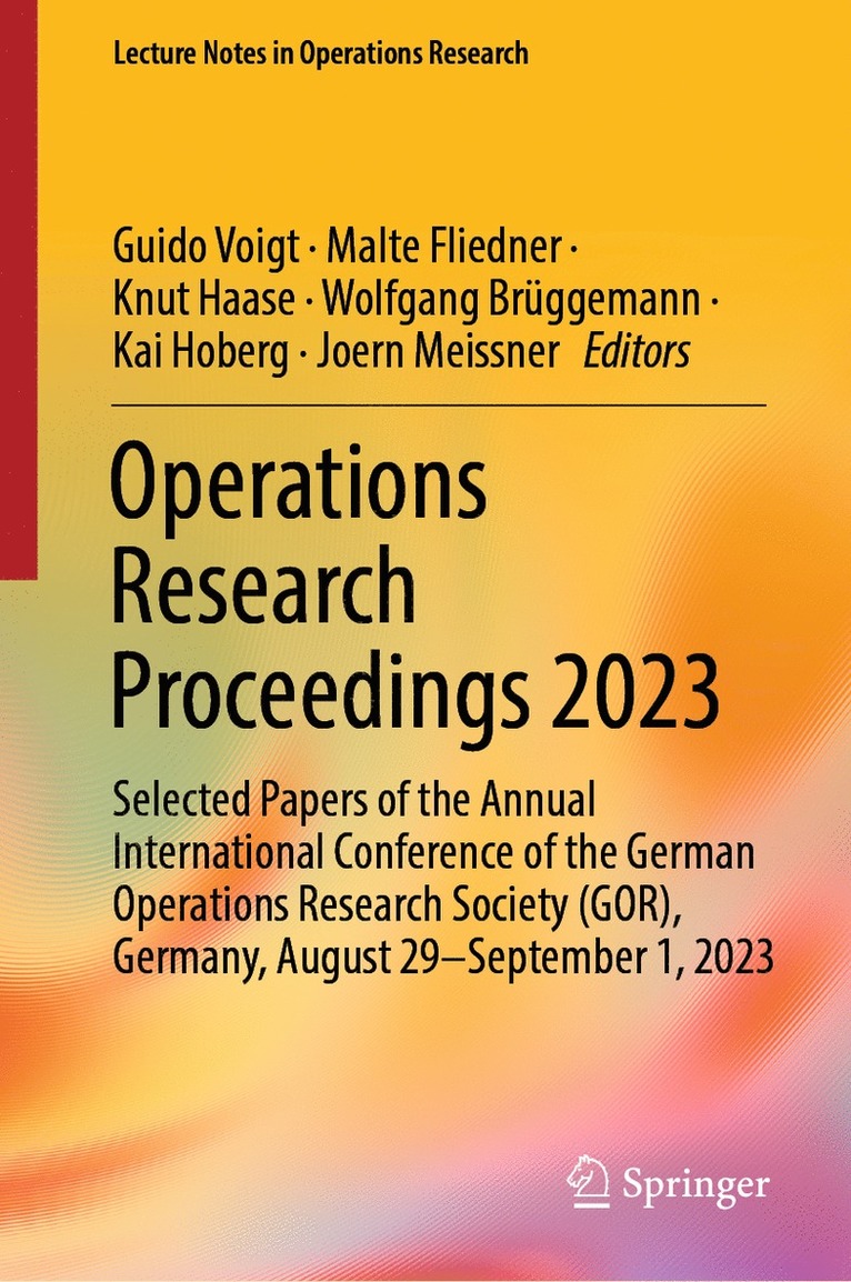 Operations Research Proceedings 2023 1