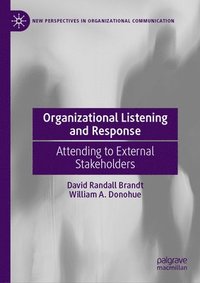 bokomslag Organizational Listening and Response