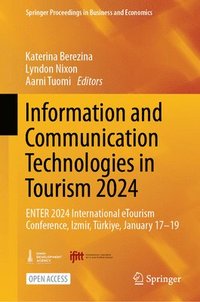 bokomslag Information and Communication Technologies in Tourism 2024