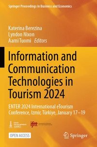 bokomslag Information and Communication Technologies in Tourism 2024
