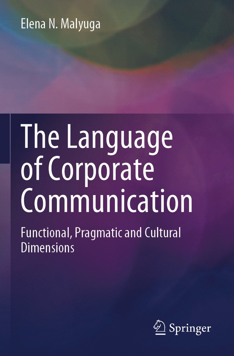 Elena N. Malyuga - Language of Corporate Communication, Häftad