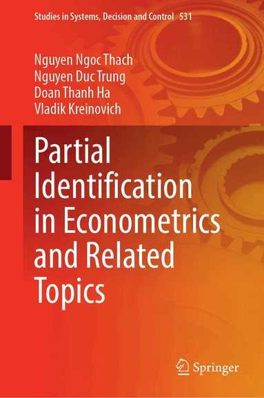 Nguyen Ngoc Thach, Nguyen Duc Trung, Doan Thanh Ha, Vladik Kreinovich - Partial Identification in Econometrics and Related Topics, Inbunden