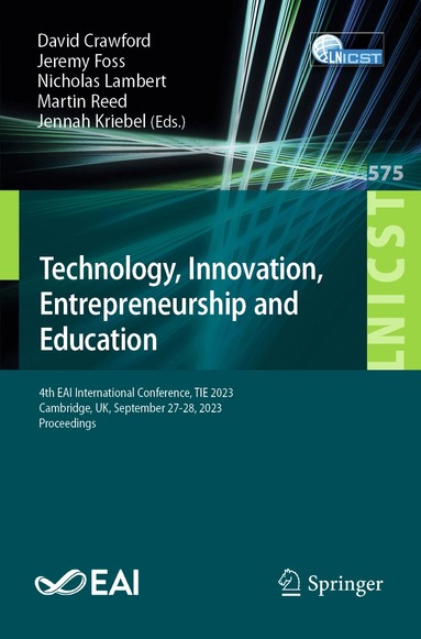 David Crawford, Jeremy Foss, Nicholas Lambert, Martin Reed, Jennah Kriebel - Technology, Innovation, Entrepreneurship and Education, Häftad