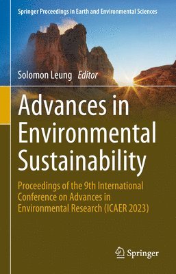 Advances in Environmental Sustainability 1