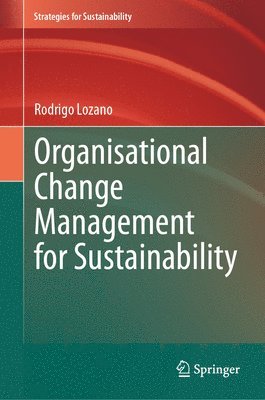bokomslag Organisational Change Management for Sustainability