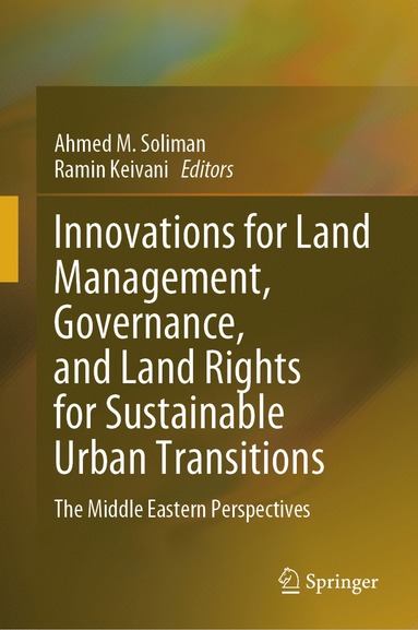 bokomslag Innovations for Land Management, Governance, and Land Rights for Sustainable Urban Transitions