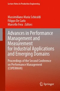 bokomslag Advances in Performance Management and Measurement for Industrial Applications and Emerging Domains