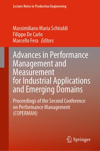 bokomslag Advances in Performance Management and Measurement for Industrial Applications and Emerging Domains