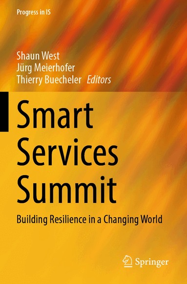 Shaun West, Jürg Meierhofer, Thierry Buecheler - Smart Services Summit, Häftad