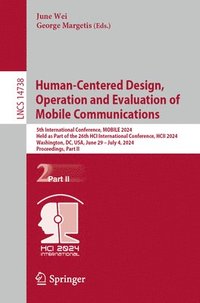 bokomslag Human-Centered Design, Operation and Evaluation of Mobile Communications
