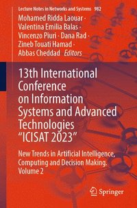 bokomslag 13th International Conference on Information Systems and Advanced Technologies ICISAT 2023