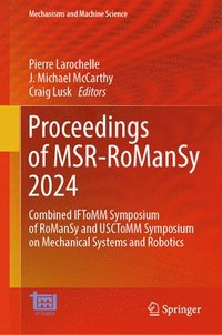 bokomslag Proceedings of MSR-RoManSy 2024