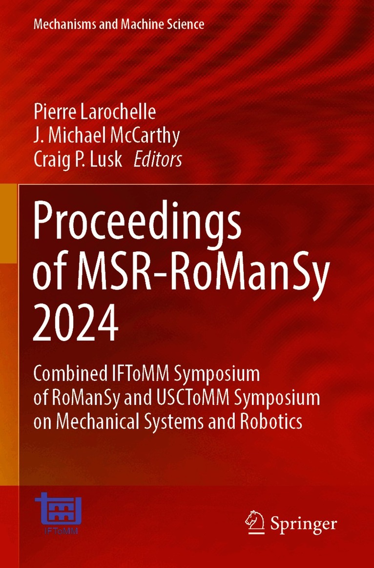 Proceedings of MSR-RoManSy 2024