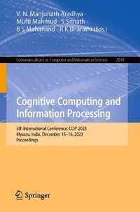 bokomslag Cognitive Computing and Information Processing