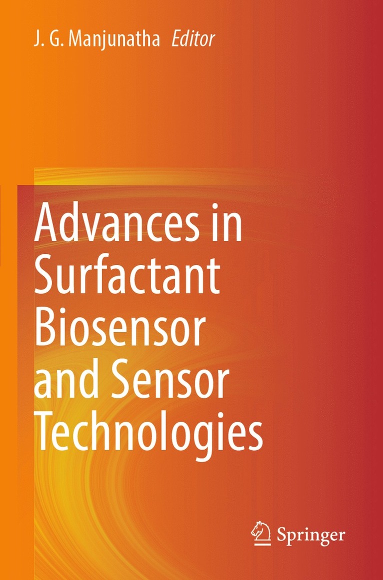 J. G. Manjunatha - Advances in Surfactant Biosensor and Sensor Technologies, Häftad