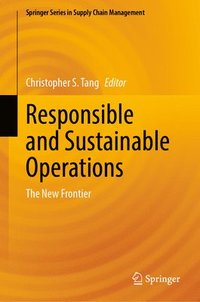 bokomslag Responsible and Sustainable Operations