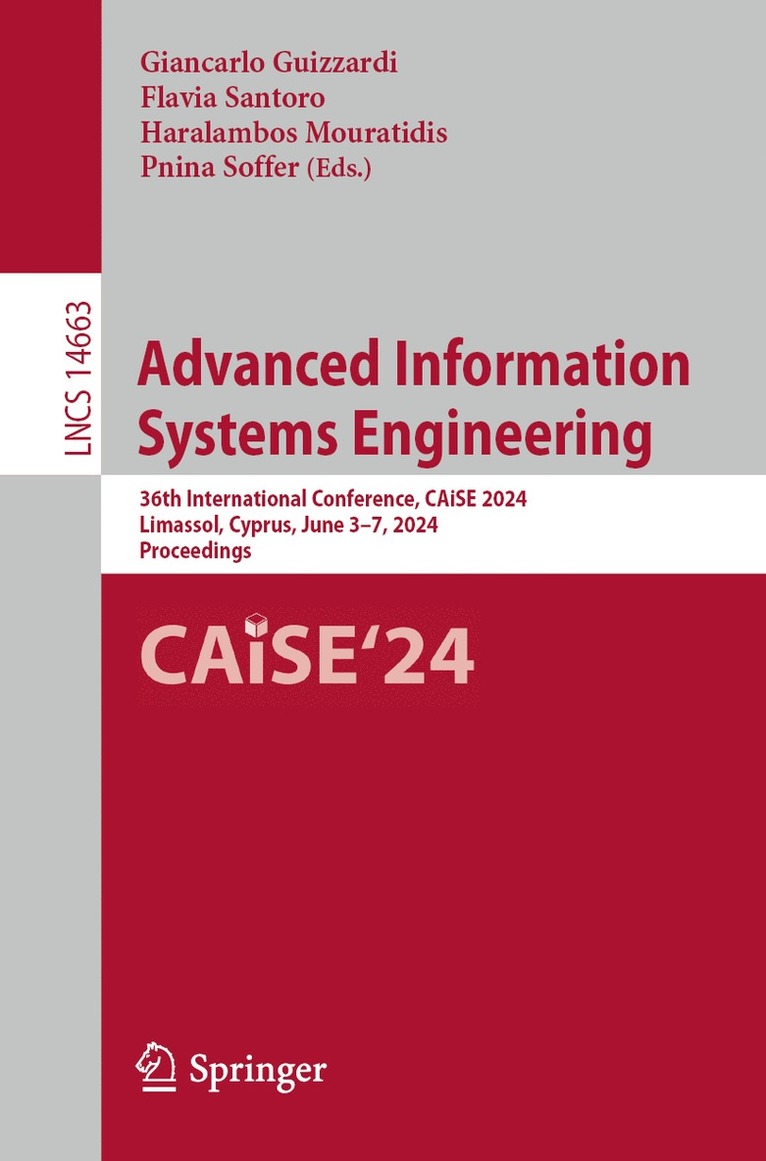 Advanced Information Systems Engineering 1