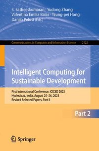 bokomslag Intelligent Computing for Sustainable Development