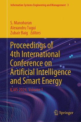 bokomslag Proceedings of 4th International Conference on Artificial Intelligence and Smart Energy