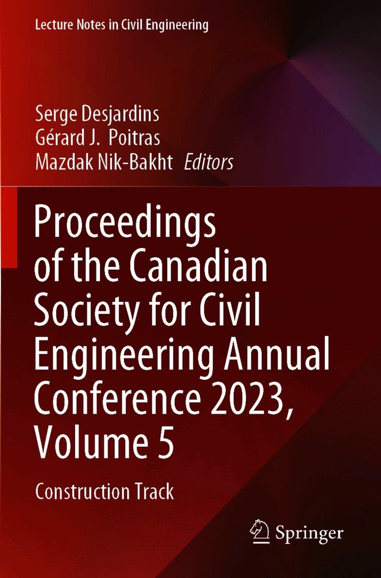 Proceedings of the Canadian Society for Civil Engineering Annual Conference 2023, Volume 5