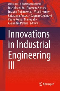bokomslag Innovations in Industrial Engineering III