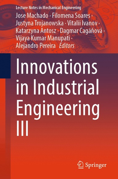 bokomslag Innovations in Industrial Engineering III