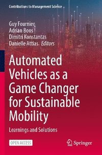 bokomslag Automated Vehicles as a Game Changer for Sustainable Mobility