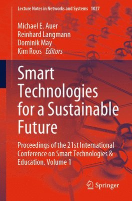 bokomslag Smart Technologies for a Sustainable Future