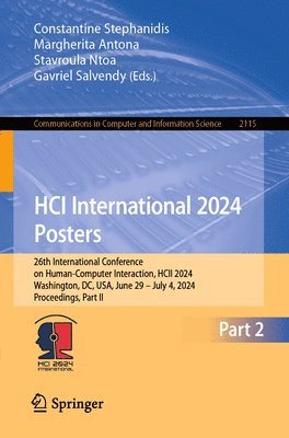 bokomslag HCI International 2024 Posters