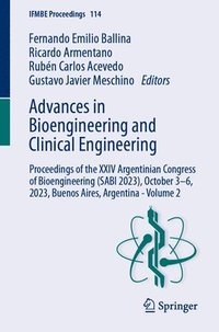 bokomslag Advances in Bioengineering and Clinical Engineering