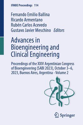 bokomslag Advances in Bioengineering and Clinical Engineering