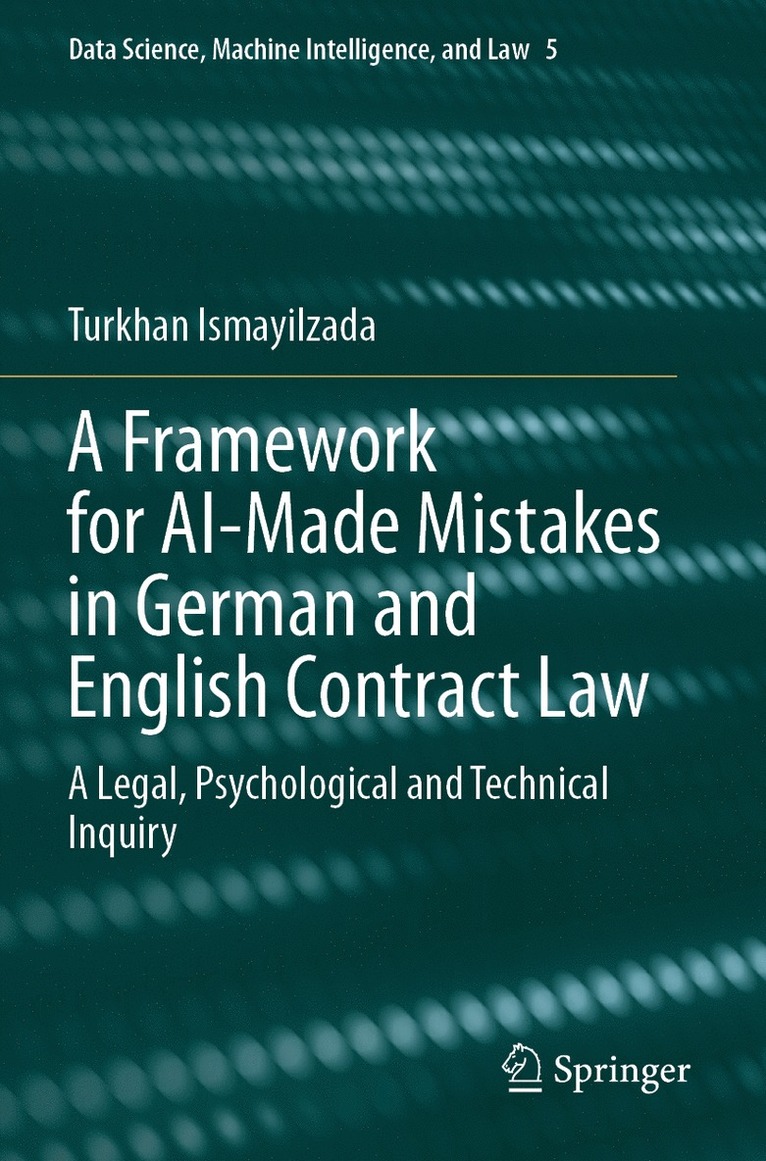Framework for AI-Made Mistakes in German and English Contract Law
