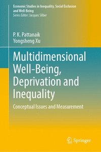 bokomslag Multidimensional Well-Being, Deprivation and Inequality
