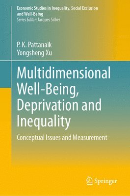 bokomslag Multidimensional Well-Being, Deprivation and Inequality